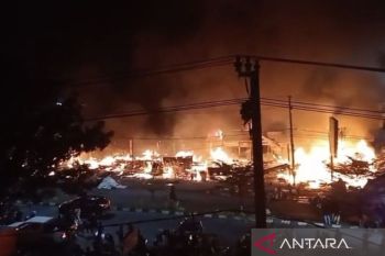 Sebanyak 120 pedagang terdampak kebakaran Pasar Muaro Bungo Jambi