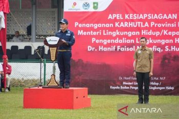 Menteri LH minta semua pihak kedepankan deteksi dini tangani karhutla