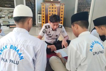Ditjenpas-Sulteng perkuat pembinaan moral anak binaan LPKA Palu