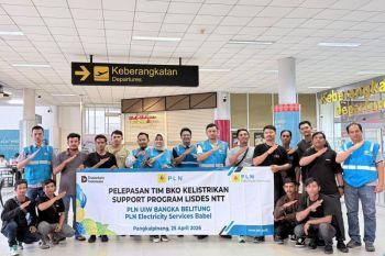 Akselerasi pemerataan akses listrik nasional, PLN Babel terjunkan 10 personel BKO ke pelosok NTT