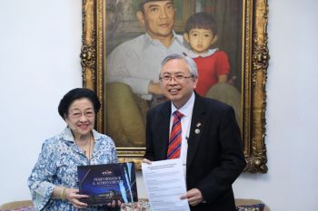 Megawati dan Rektor UTAR Malaysia bahas kerja sama riset dengan BRIN