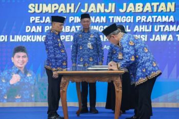 Gubernur Jateng minta kepala OPD perbaiki birokrasi yang baru dilantik