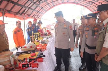 Wakapolda Kalteng pastikan kesiapsiagaan penanggulangan karhutla di Kotim