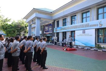 Pimpin Apel Pagi, Kakanwil Tekankan Komitmen Raih Predikat WBBM