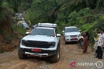 Pemprov Sumut gelontorkan Rp158 miliar perbaiki ruas jalan Aek Nabara