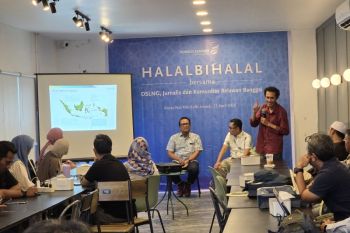 Merawat kebersamaan, DSLNG gelar Halalbihalal bersama jurnalis dan komunitas relawan di Jakarta, Palu dan Luwuk