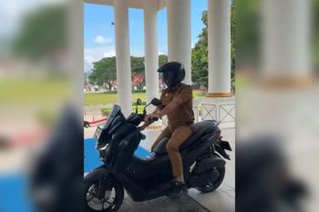 Bupati Konawe terapkan kebijakan ASN naik motor demi efisiensi