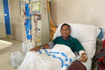 Hendra Kaligis tak khawatir jalani cuci darah karena dijamin BPJS Kesehatan