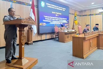DPRD Kotim sampaikan 38 rekomendasi terhadap LKPJ Bupati