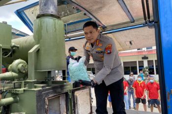 Polresta Barelang musnahkan barang bukti narkoba 1931 vape, sabu dan ekstasi