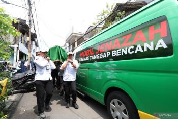 Baznas salurkan santunan bagi 15 keluarga korban kereta Bekasi Timur