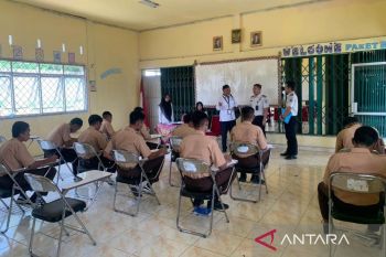 Anak binaan di Lapas Jambi ikuti ujian kesetaraan pendidikan