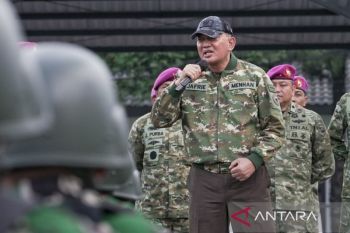 Menhan beri motivasi ASN yang ikuti pendidikan komcad