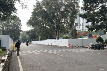 Dishub menerapkan rekayasa lalu lintas imbas revitalisasi Gedung Sate