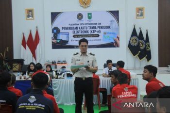 Lapas Pekanbaru Kolaborasi dengan Disdukcapil Riau, 176 Warga Binaan Rekam Data dan Kantongi KTP-el