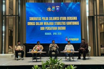 Polda Sulut sebut ormas garda terdepan jaga kerukunan daerah