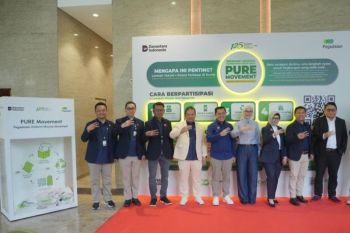 Aksi nyata Peduli Bumi, Pegadaian inisiasi gerakan PURE Movement