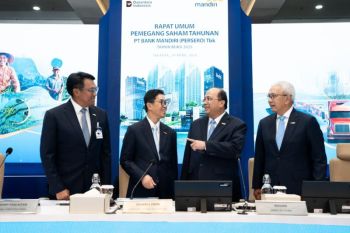 RUPST Bank Mandiri sepakati dividen Rp44,47 T atau 79 persen dari laba