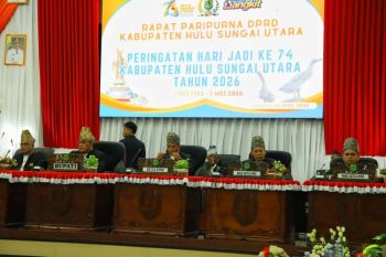 Rapat Paripurna Hari Jadi ke-74 HSU tekankan semangat bangkit