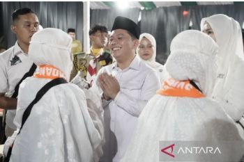 Lepas keberangkatan, Bupati PMA doakan kesehatan, keselamatan, hingga jadi haji mabrur bagi calon jemaah haji Palas tahun 2026
