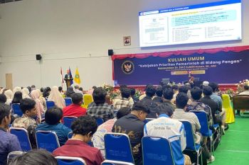 Wamenko Pangan RI berikan kuliah umum di Universitas Riau