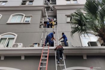 Kebakaran Apartemen Mediterania diduga akibat korsleting listrik