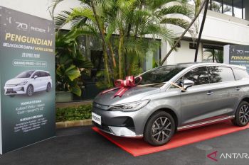 Program Rider tetapkan 70 pemenang, satu raih mobil listrik