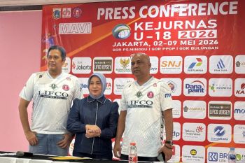 79 klub dari 21 provinsi ramaikan Kejurnas Voli U-18 di Jakarta