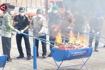 DJBC Banten musnahkan jutaan batang rokok ilegal senilai Rp34,81 M