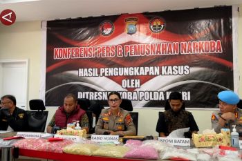 Polda Kepri tangani 41 kasus narkoba, ungkap tiga titik rawan di Batam