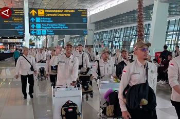 Sebanyak 460 PPIH diberangkatkan guna layani jamaah haji di tanah suci