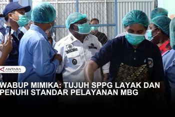 TUJUH SPPG DI MIMIKA PENUHI STANDAR PELAYANAN MBG