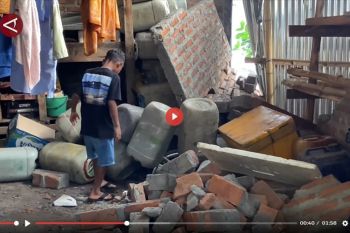 Gempa 4,7 Magnitudo guncang Flores Timur, ratusan rumah rusak - VIDEO