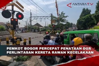 Pemkot Bogor percepat penataan dua perlintasan kereta rawan kecelakaan