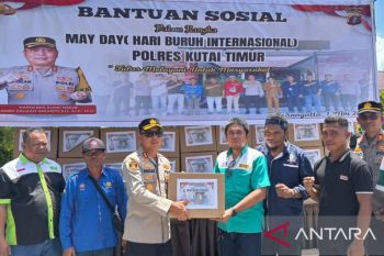 Polres Kutim isi May Day 2026 dengan aksi kemanusiaan