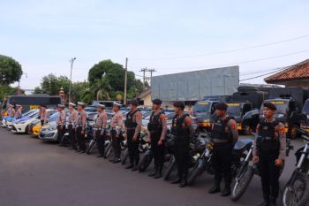 Polresta Bandarlampung terjunkan 600 aparat gabungan amankan May Day 2026