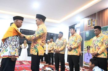 Bupati Ahmad Rifa`i doakan kesehatan dan kelancaran ibadah JCH Pulang Pisau