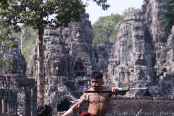 Komunitas Asia-Pasifik: Acara seni bela diri gabungan di Angkor