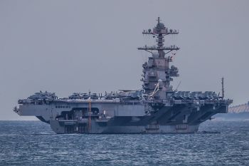 Kapal Induk USS Gerald R. Ford segera tinggalkan Timur Tengah