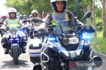 Polres Sumenep gelar patroli skala besar di Hari Buruh 1 Mei