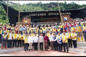 PTPP catat progres Bendungan Bagong 59,49 persen saat tinjauan Wapres