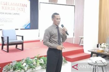 UKPM Raha gandeng LPK ASA Jakarta gelar pelatihan K3 bagi mahasiswa