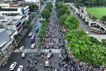 Polda Jatim apresiasi buruh gelar "May Day" secara damai