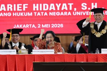 Megawati tegaskan pembentukan lembaga Negara perkuat sistem demokrasi