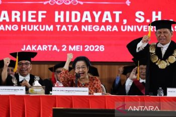 Megawati tekankan penguatan demokrasi lewat lembaga hukum