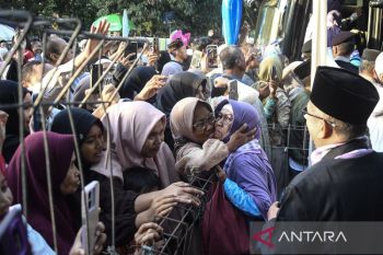 Pelepasan jamaah calon haji di Ciamis