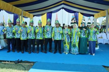 Puncak peringatan Hari Jadi ke-74 Kabupaten HSU