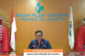 Inflasi tahunan Jakarta pada April 2026 lebih rendah dari tahun lalu