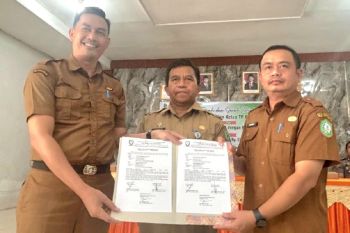 Yudi Aprianur ditunjuk sebagai Plt Camat Baamang