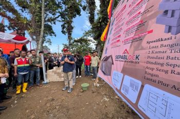Sepablock kian meluas, BNPB juga gunakan untuk pembangunan Huntap Mandiri di Padang Panjang